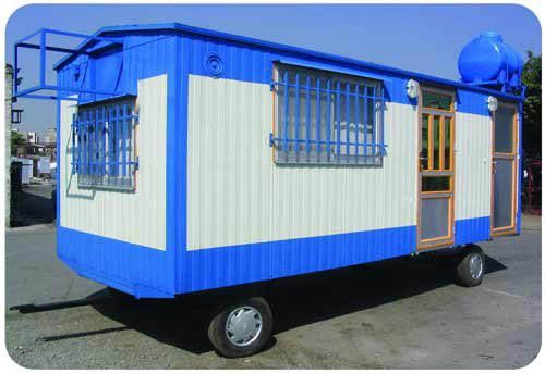 انواع کانکس چرخدار (کانکس سیار)