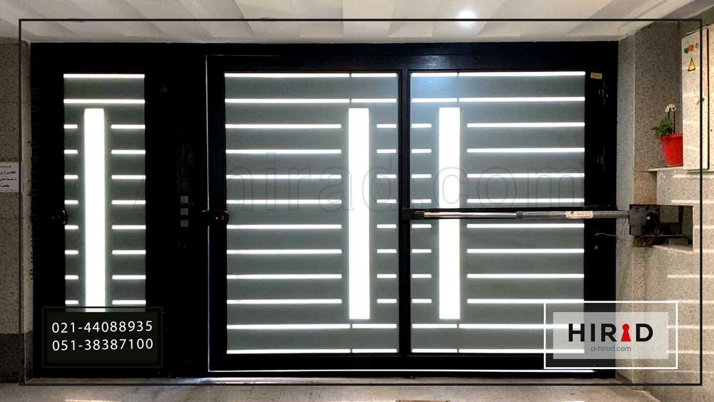 محل نصب جک در درب&zwnj;های پارکینگی