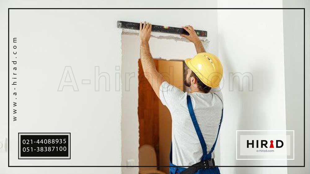 ابعاد استاندارد درب حیاط