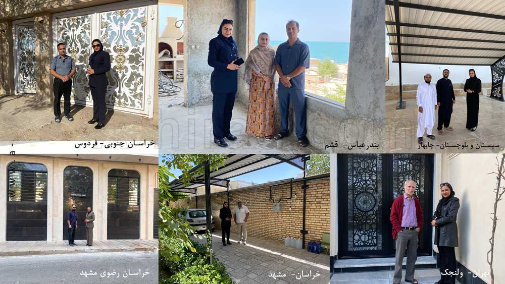 پروژه‌ها و مشتریان هیراد در سراسر ایران