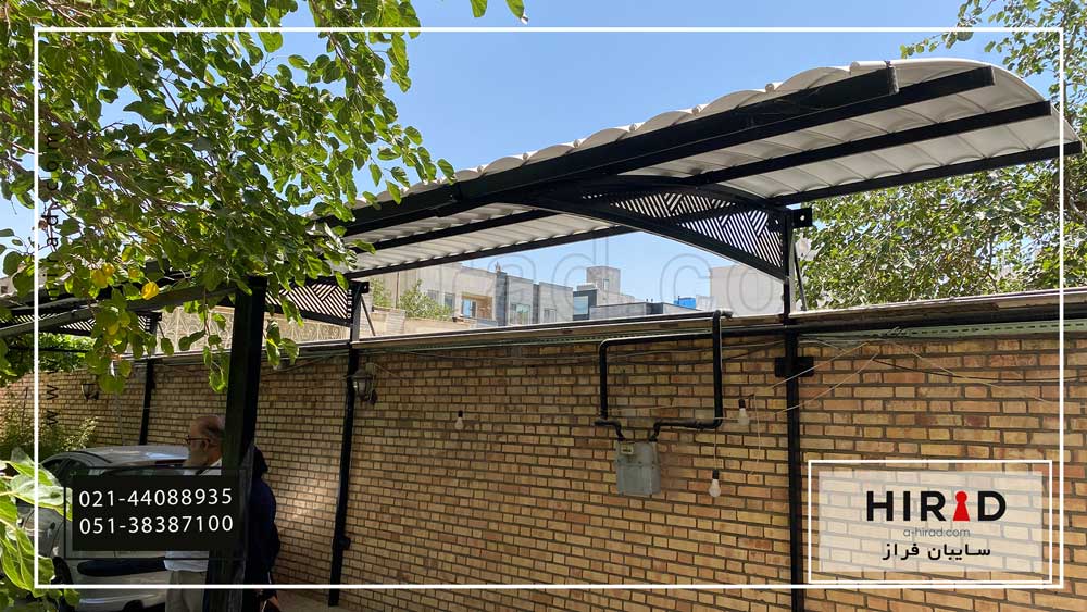 سایبان خودرو بدون پایه مدل فراز کد&nbsp;F-014