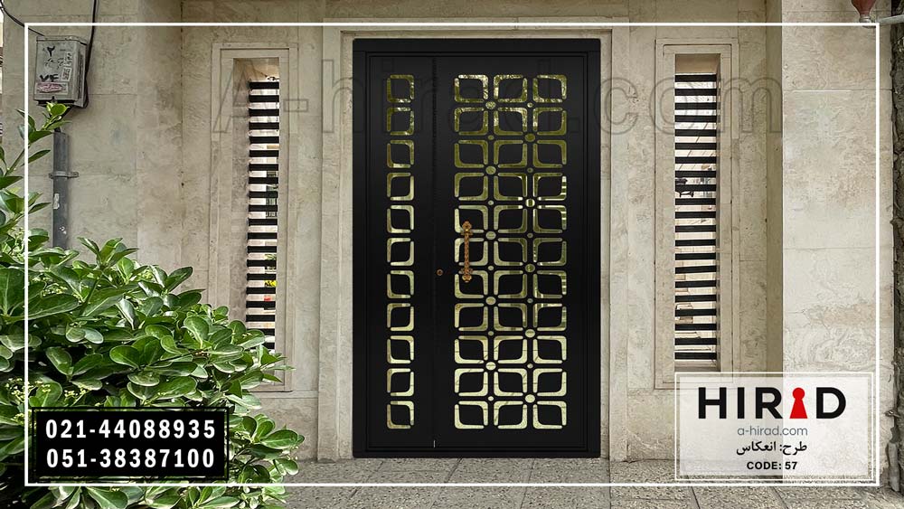 درب آهنی جدید با بهره گیری از فناوری لیزر تولید شرکت هیراد