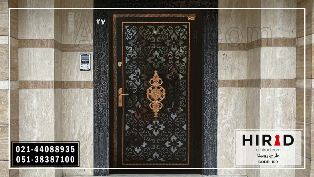 درب نفررو کد 10100 هیراد ویژه درب حیاط