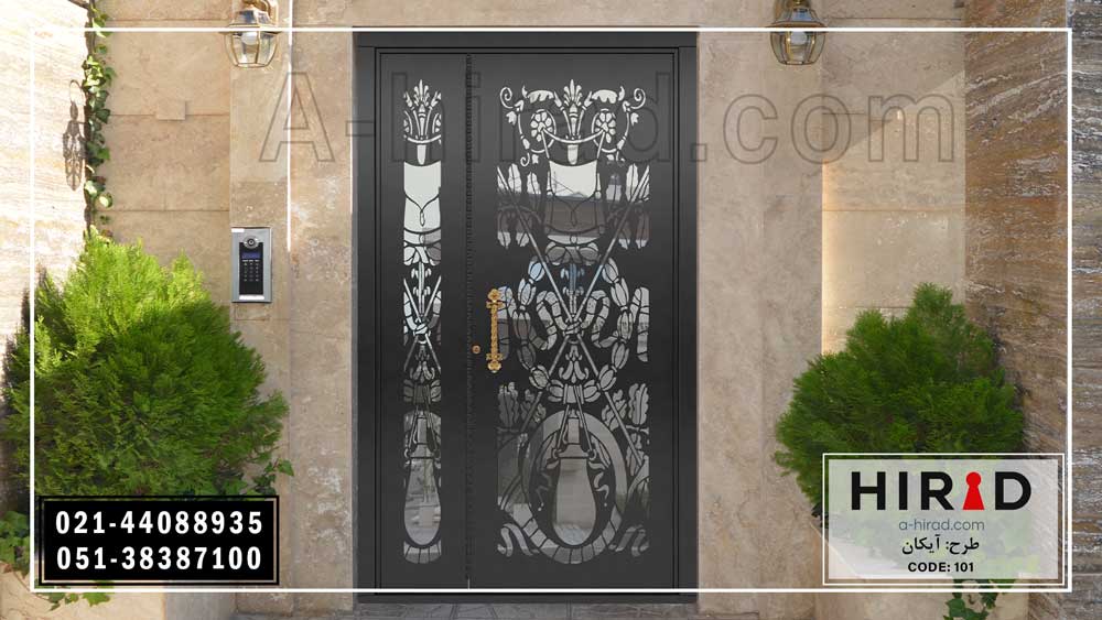 درب ورودی ساختمان جنوبی کد 15101 هیراد