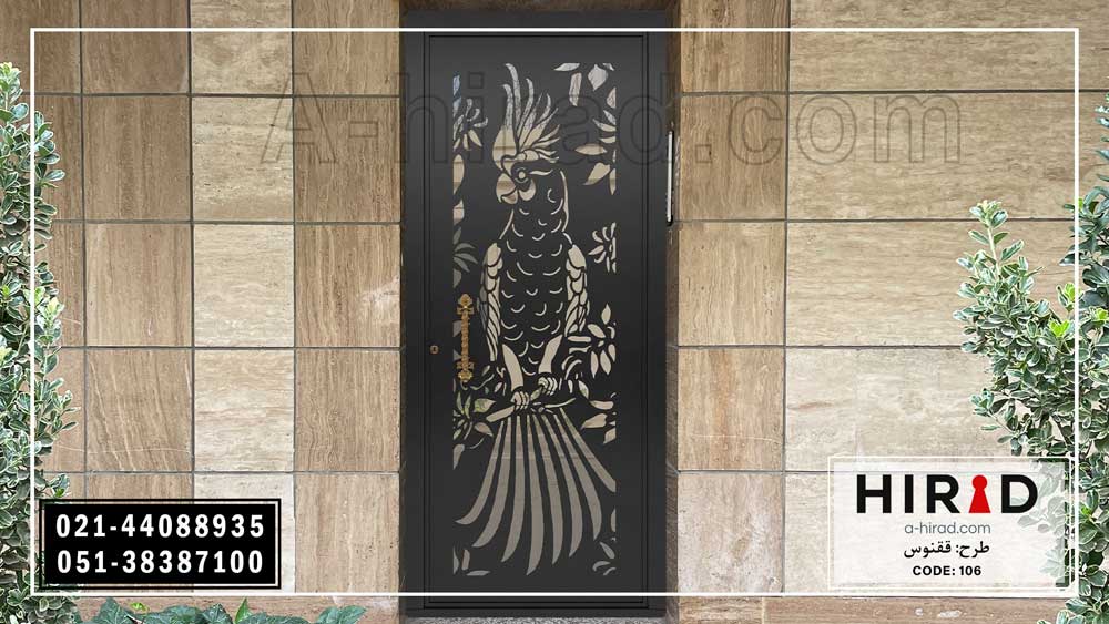 کاربری درب آهنی تک لنگه&nbsp;