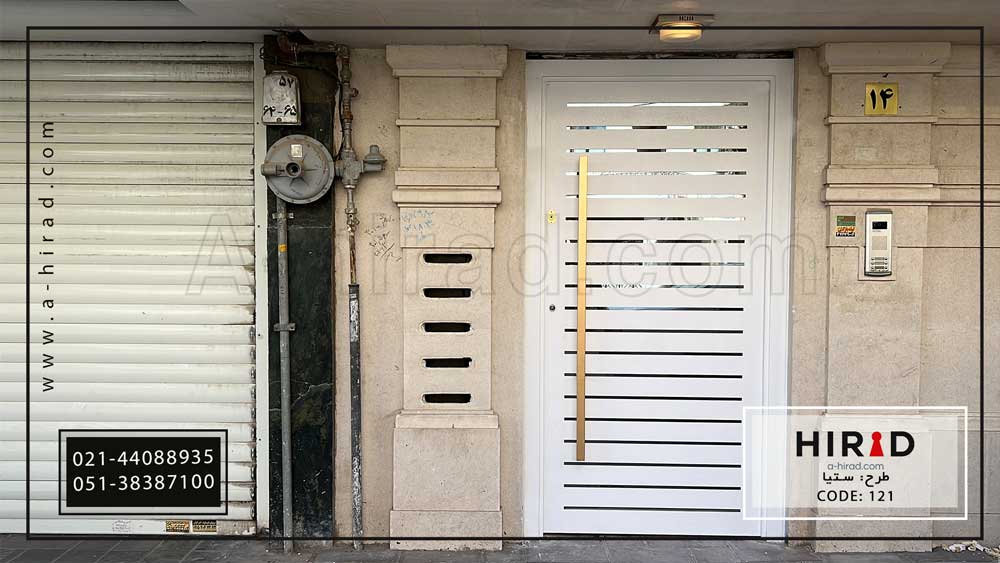 درب فلزی تک لنگه ستیا 10121