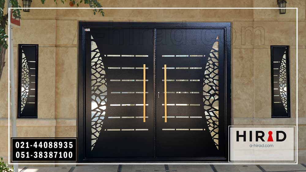 پر فروش ترین درب فلزی هیراد کد 10178 مدل کروتن 2