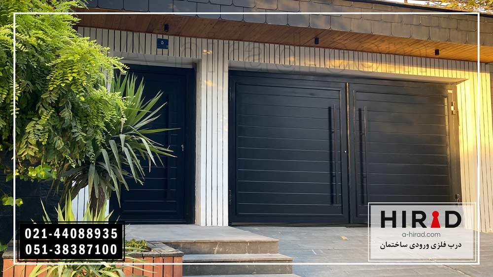 درب حیاط آهنی جدید&nbsp; کد Df-21