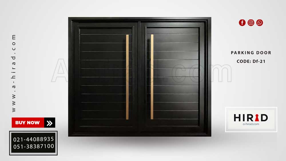 درب فلزی دو لنگه سری Df