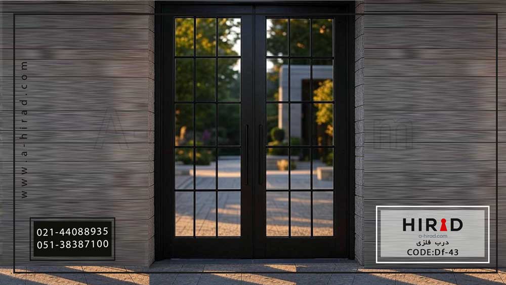 درب فلزی دو لنگه کد Df-43
