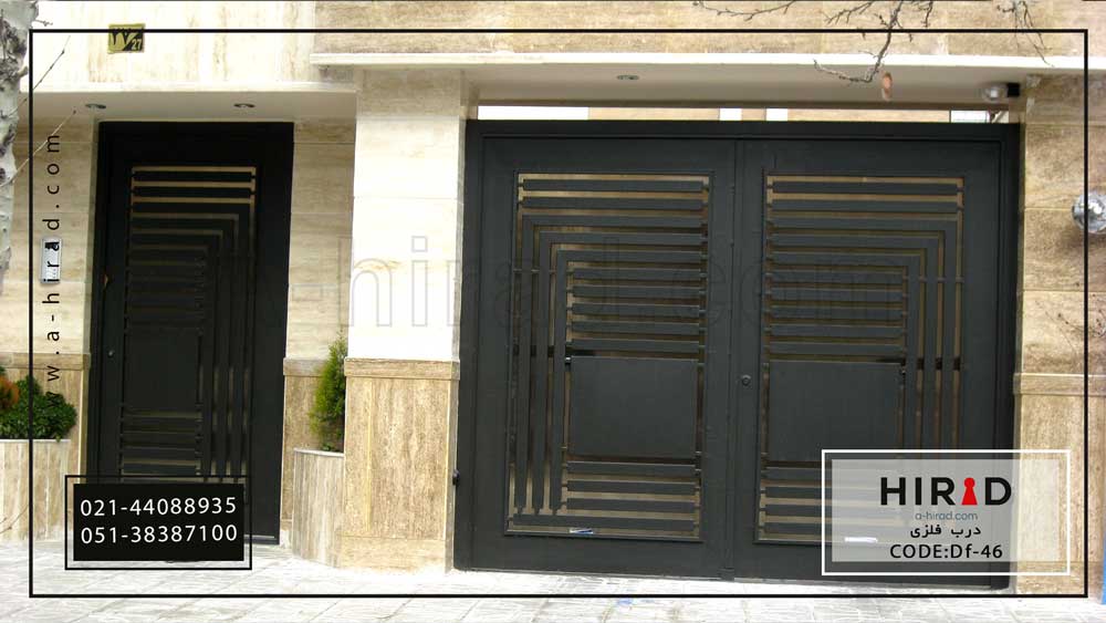 درب فلزی مدرن کد Df-46