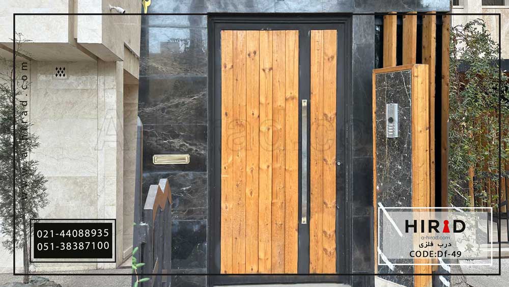 درب&nbsp; رنگ شده ترمو فلزی کد Df-49