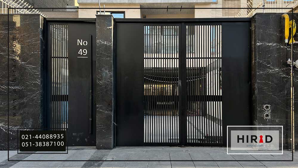 درب حیاط و پارکینگ ست کد Df-60