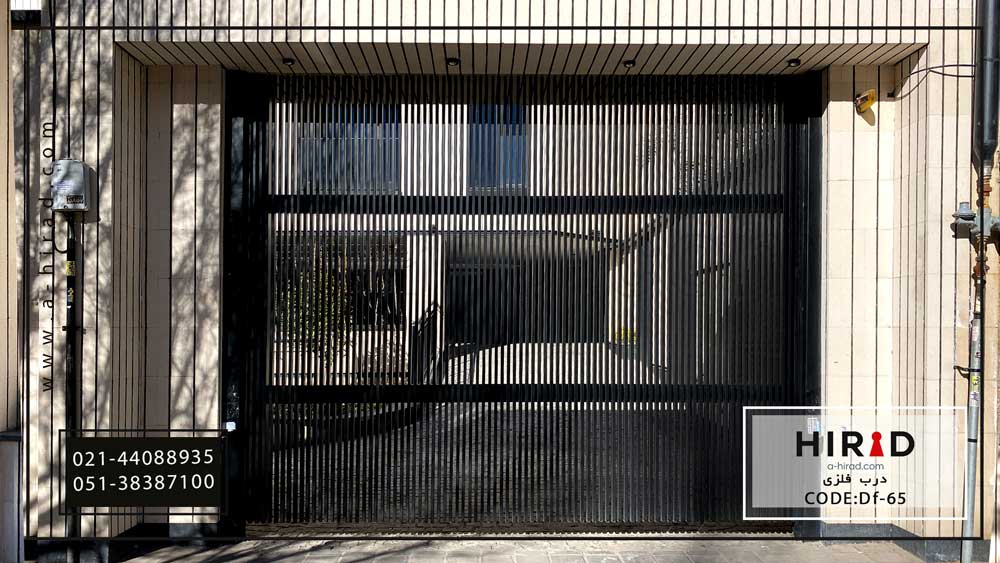 درب پارکینگ&nbsp; فلزی مدرن کد Df-65