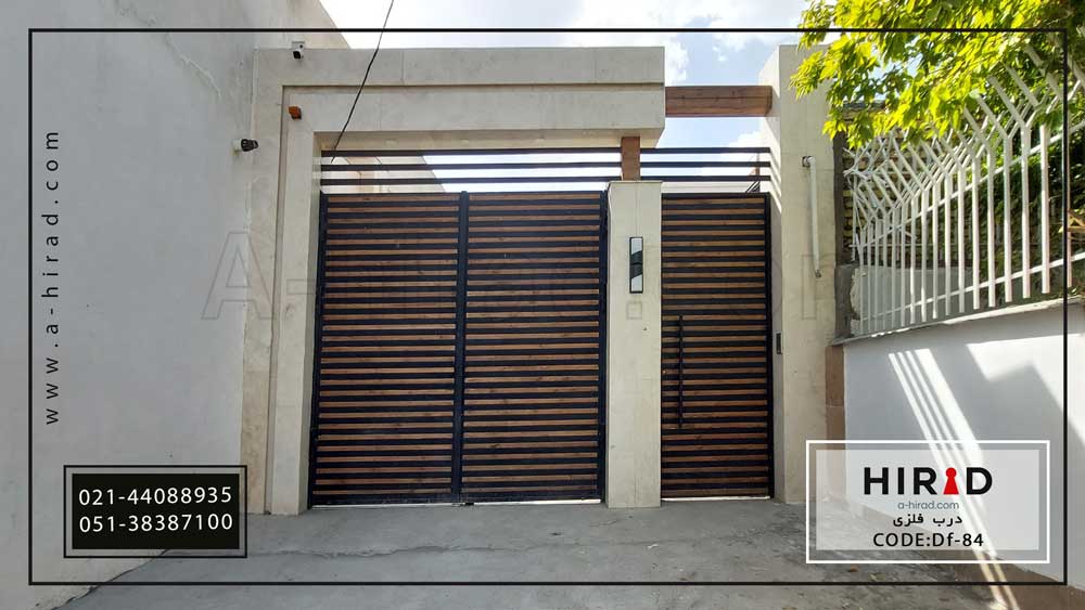 درب فلزی کد Df-84 همراه با ترموود