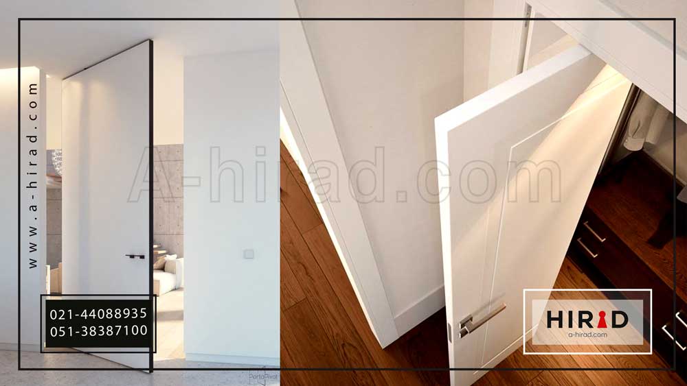 درب داخلی فریم لس ( Frameless)