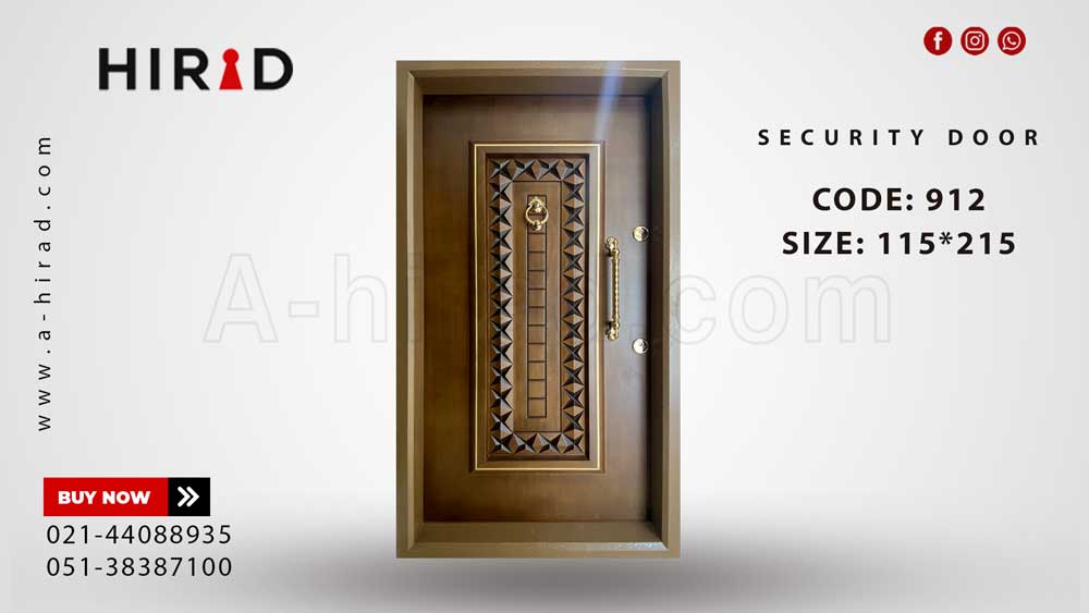 درب ضد سرقت آپارتمان مدل 912