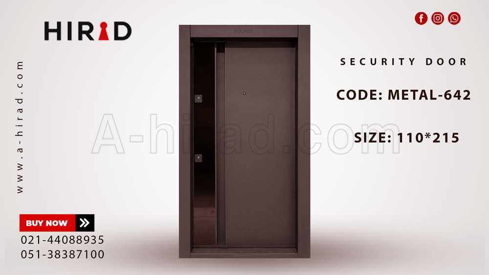 درب لابی فلزی، لولا پیوت مدل METAL-642