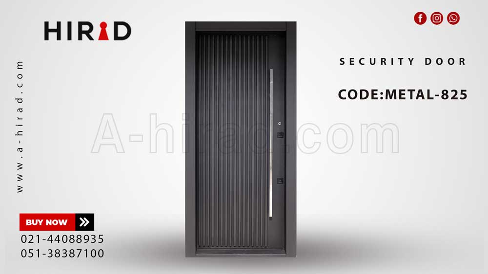 درب ضد سرقت تک لنگه مدل METAL-825