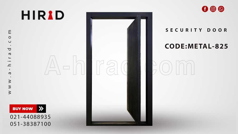 درب ضد سرقت&nbsp; فلزی لولا محوری مدل METAL-825