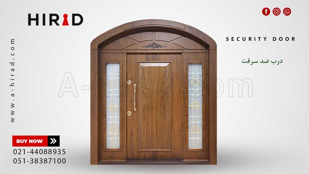 درب ضد سرقت چوبی