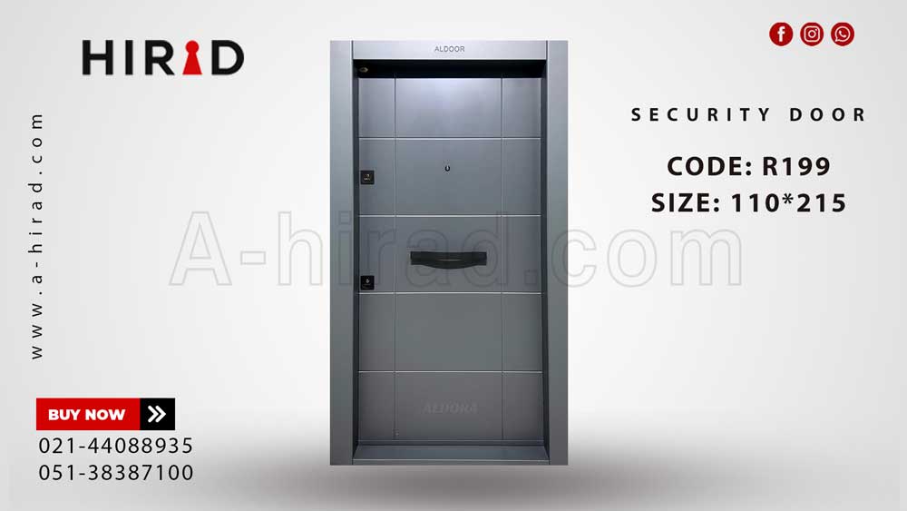 ابعاد استاندارد درب ضد سرقت