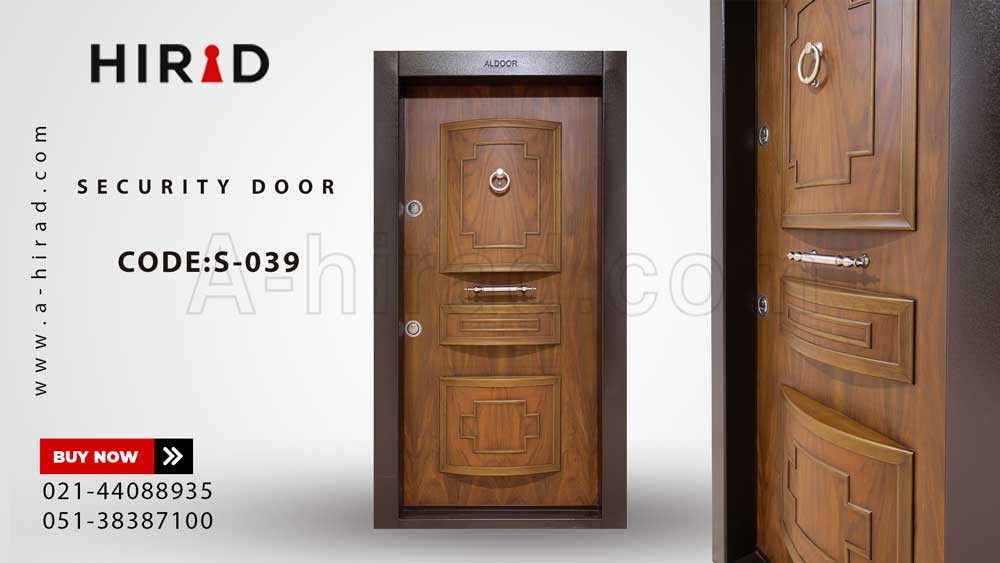 درب ضد سرقت با طراحی برجسته و کلاسیک کد S-039