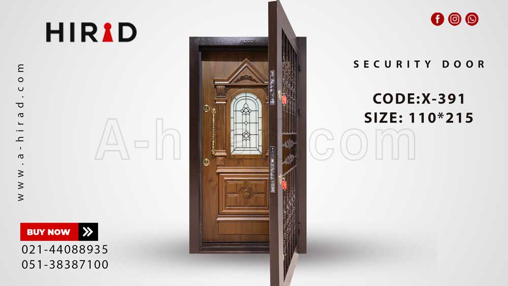 درب ضد سرقت حفظ&zwnj;دار کد X-391