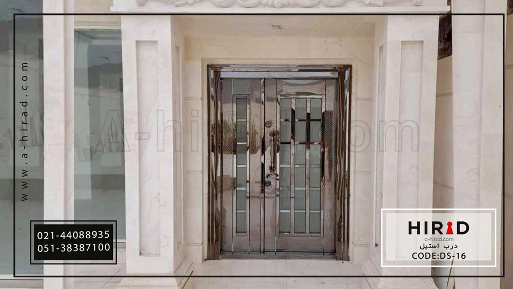 درب یک و نیم لنگه استیل&nbsp;DS-16