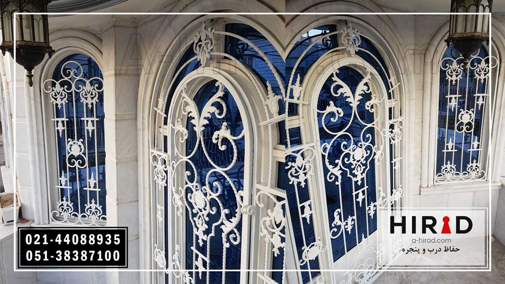 حفاظ فلزی لیزری تاشو درب آپارتمانی 