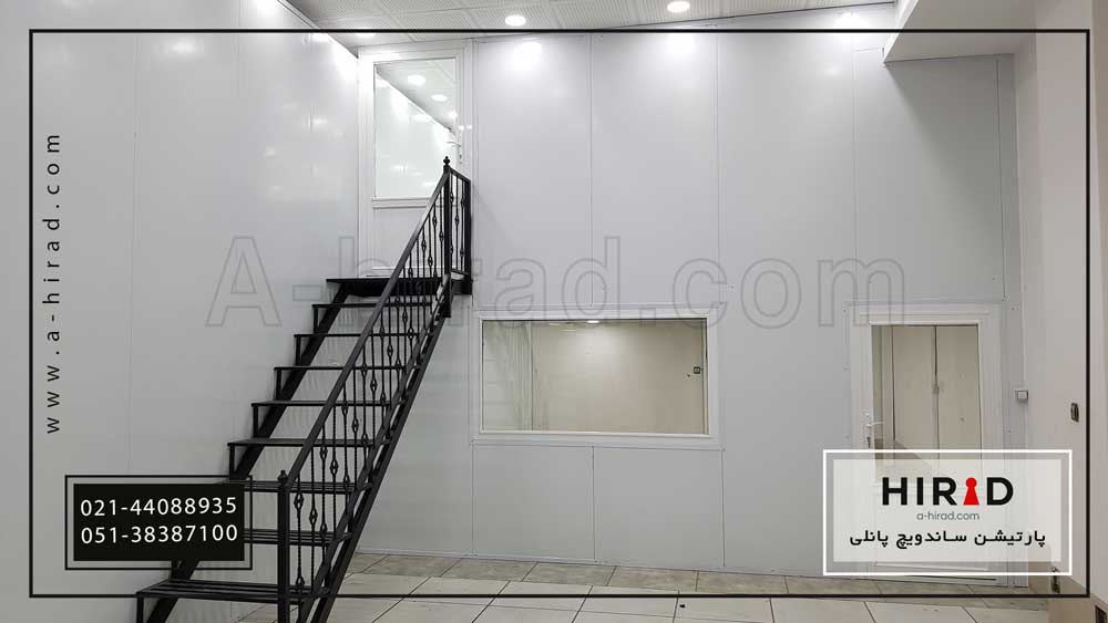 پارتیشن بندی ساندویچ پانلی: