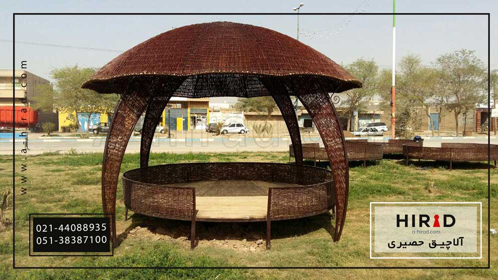 آلاچیق حصیری هیراد کد P-02