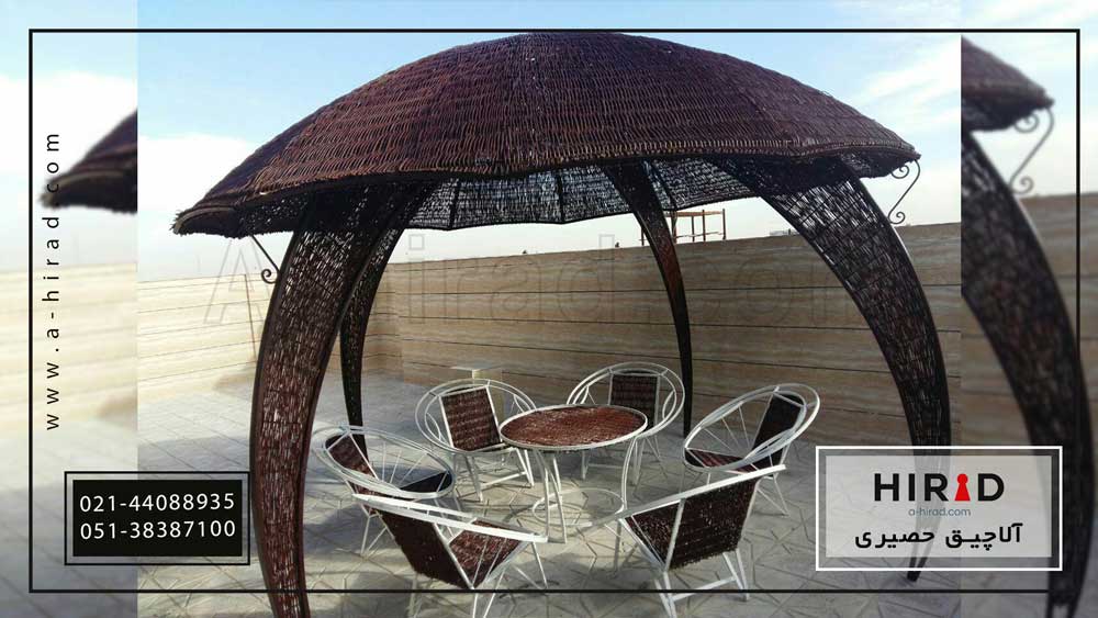 آلاچیق حصیری هیراد کد P-04