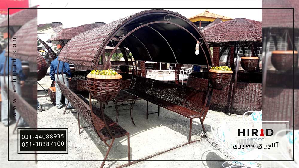 آلاچیق حصیری هیراد کد P-05