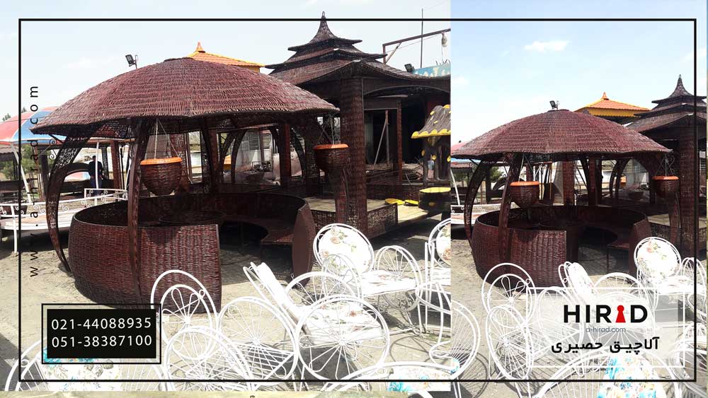 آلاچیق حصیری هیراد کد P-07