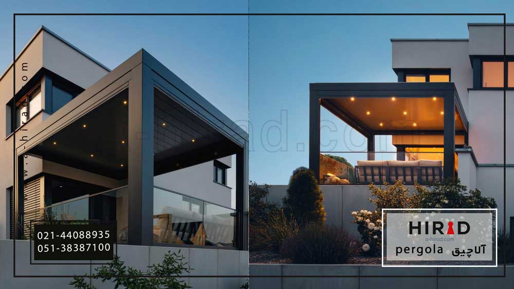 پرگولا در روف گاردن
