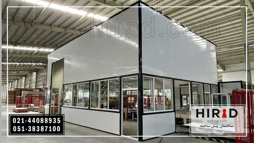 طراحی و ساخت توالت های پیش ساخته شرکت هیراد