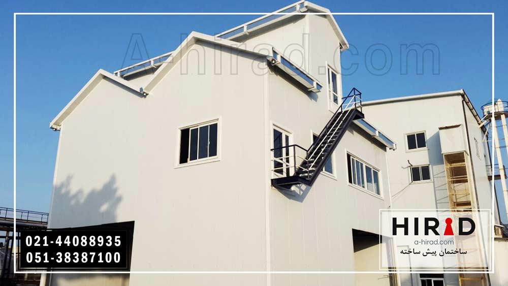 هم اکنون صنعت ساختمانی به طور پیش ساخته&nbsp; اجرا می شود .