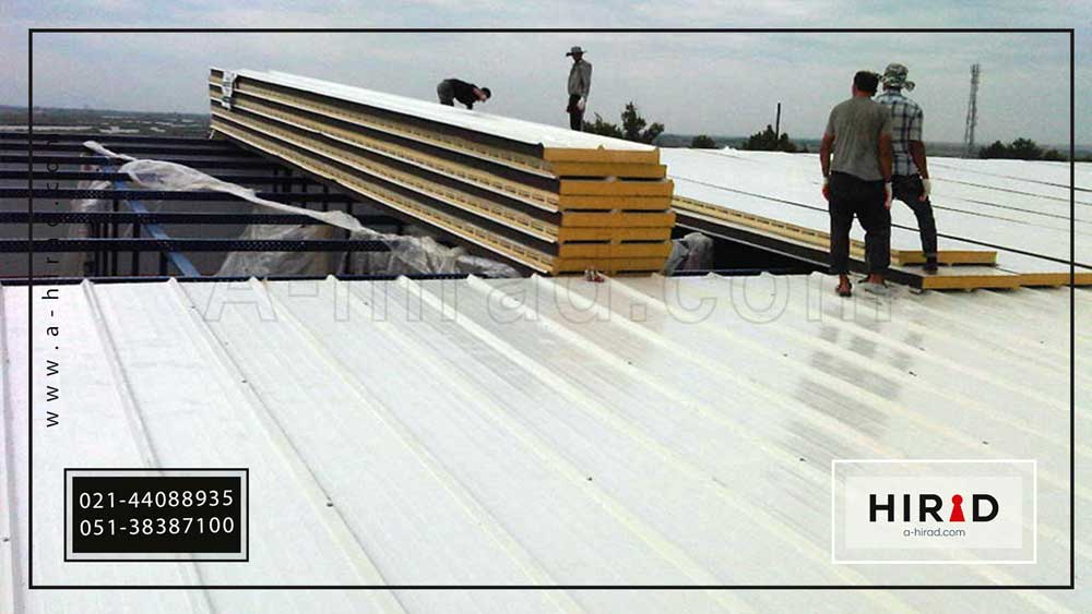 ساندویچ پانل سقفی