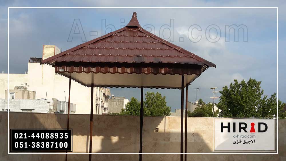 طراحی آلاچیق فلزی: