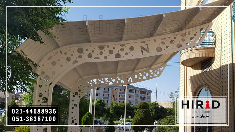 ساخت سایبان پیش ساخته ماشین&nbsp;