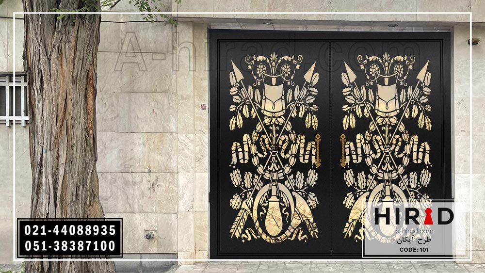 درب جدید و لاکچری دولنگه هیراد مدل آیکان 