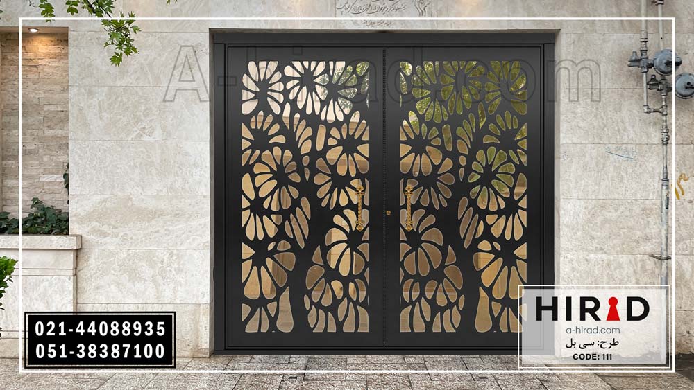 تصویر درب فلزی ماشین رو هیراد با ابعاد استاندارد