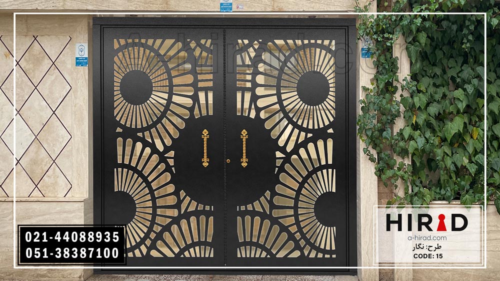 درب ویلایی فلزی لیزری