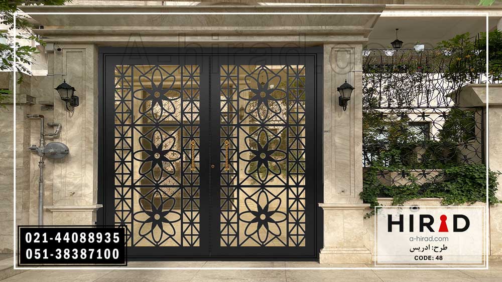 درب فلزی پیش ساخته هیراد نصب شده در کمترین زمان ممکن 