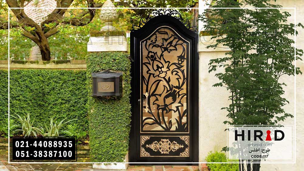 درب تک لنگه فلزی هیراد