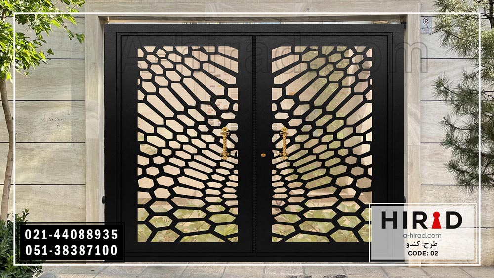 مدل درب حیاط لاکچری در بوشهر