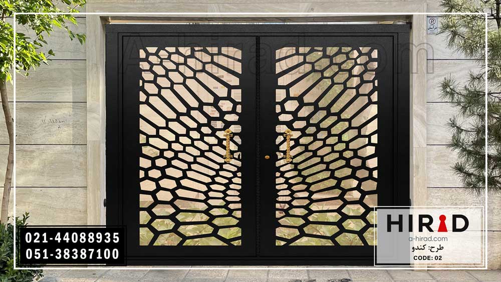 نسل جدید درب فلزی هیراد ( Safe & beautiful )