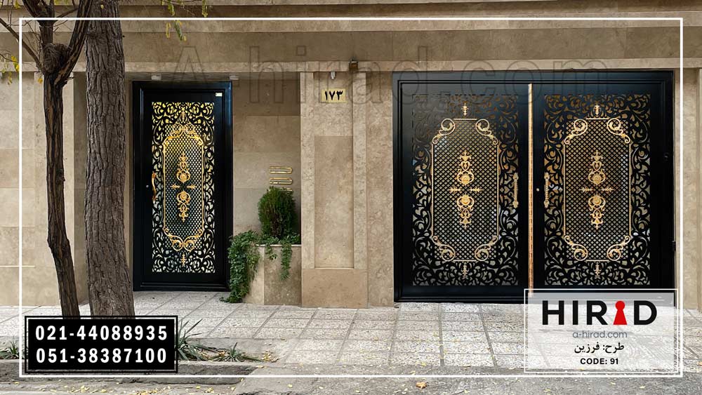 مرکز فروش درب فلزی CNC در مشهد