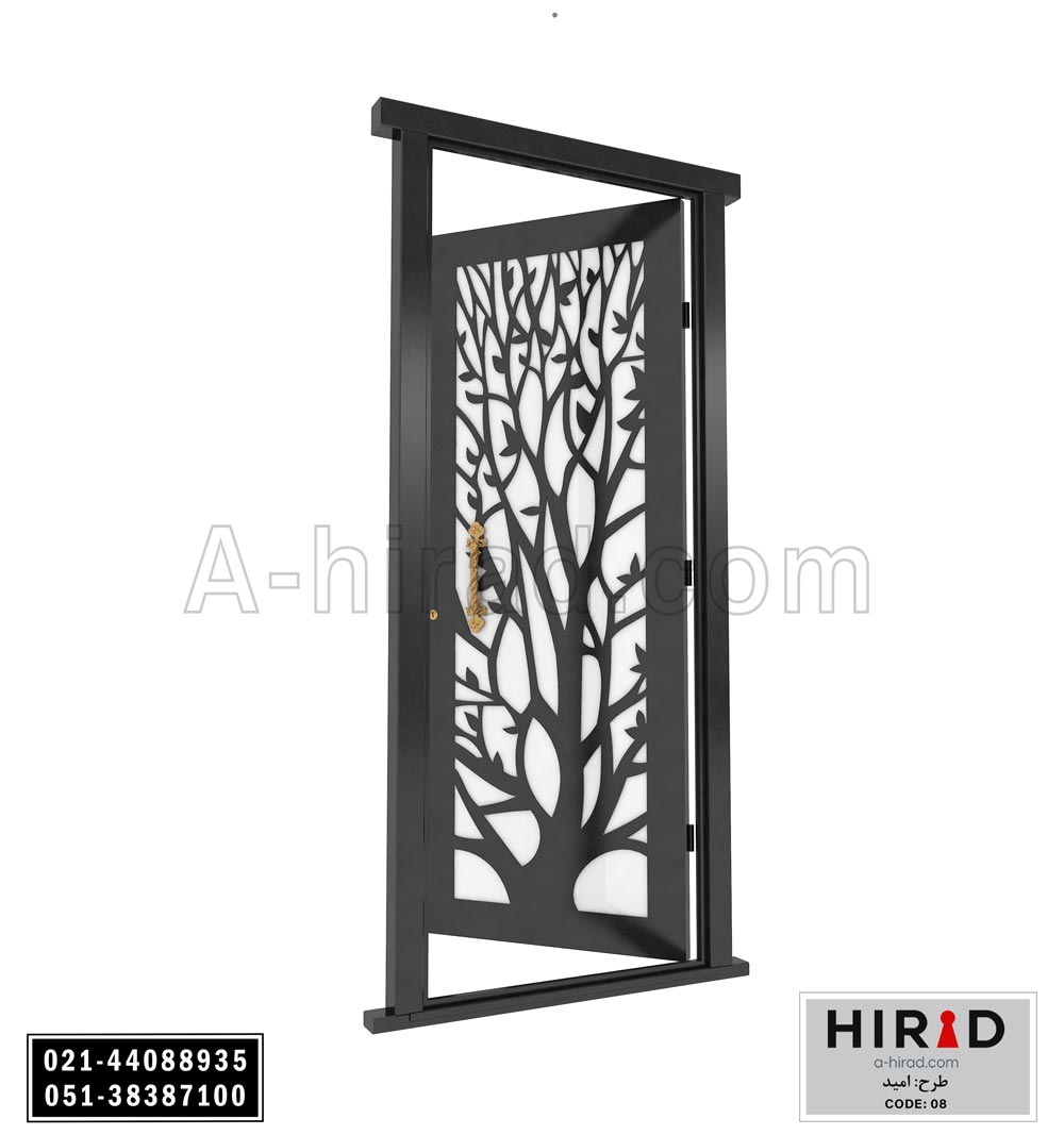 درب تک لنگه ساده و شیک کد 1008 هیراد